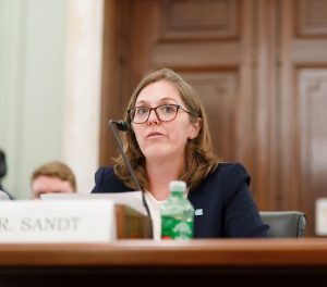 CSCRS Co-Director Laura Sandt testifying before U.S. Senate subcommittee